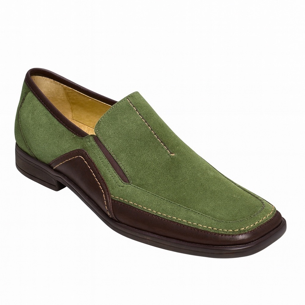 Naturalizer Franca Women’s Size 8.5N Green Suede Leather Slip-On Loafers. - Picture 3 of 7